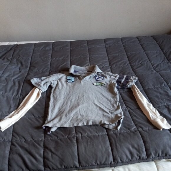 2 tommy hilfiger long sleeve polo shirts. boys size 12-14 - Picture 8 of 12